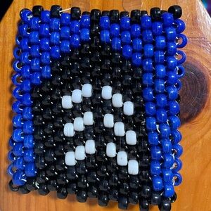 Mortal Combat Sub Zero Rave Kandi Cuff